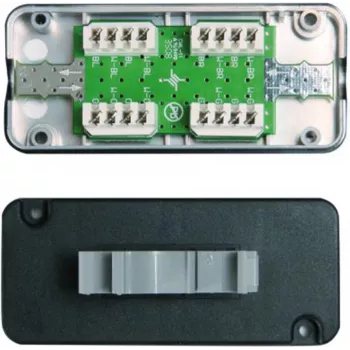 TELEGÄRTNER modulo di connessione Cat.7 per prolunga cavo grezzo, completamente schermato, con adattatore per doppino intrecciato a 8 fili J00060B0069
