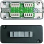 TELEGÄRTNER modulo di connessione Cat.7 per prolunga cavo grezzo, completamente schermato, con adattatore per doppino intrecciato a 8 fili J00060B0069