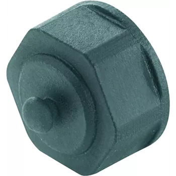 Telegärtner H80030A0004 radome di protezione per antenna OMNI, PC/ABS resistente ai raggi UV, grigio, IP65, da avvitare