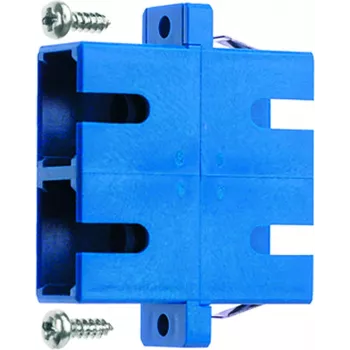 Telegärtner Adattatore fibra ottica 2xSC-Duplex, multimodale e monomodale per installazione in patch panel e distributori a parete non attrezzati - 1 pz. (J08081A0006)