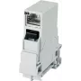 Telegärtner STX presa RJ45 per guida DIN Cat.6A schermata, grigio chiaro