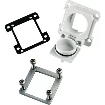 Telegärtner STX V6 variante a flangia 6 grigio chiaro J00029A0040