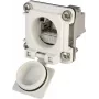 Telegärtner STX V6 set di connettori femmina da incasso RJ45 variante 6, 8P8C, schermato, Cat.6A, IP67, grigio chiaro J00020A0483