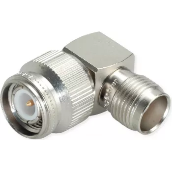 Telegärtner adattatore connettore maschio TNC su connettore femmina TNC, 50 Ohm, dritto, nichel/oro, DC-11 GHz