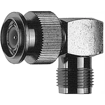 Telegärtner adattatore connettore maschio TNC su connettore femmina TNC, 50 Ohm, dritto, nichel/oro, DC-11 GHz