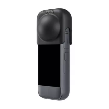 TELESIN protezione in silicone per obiettivo per Insta360 X4 - nero