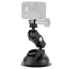 TELESIN supporto universale a ventosa con porta cellulare e supporto action camera TE-SUC-012