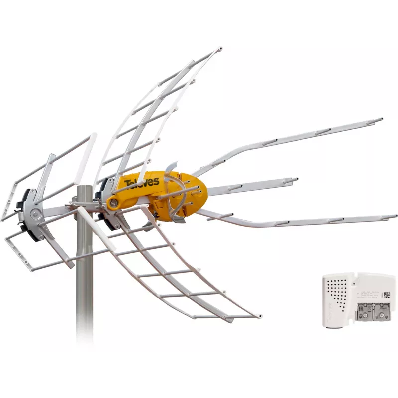 Antenna TV TELEVES Ellipse Mix BIII/UHF (LTE700) con tecnologia BOSS - Rif. 148821
