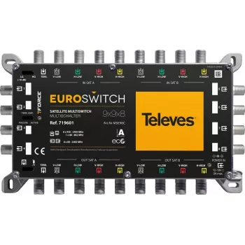 TELEVES multiswitch Euroswitch 9x9x8 Rif. 719601