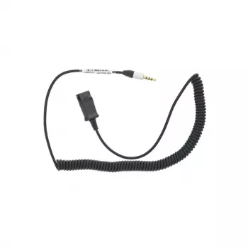 Tellur cavo adattatore QD a jack 3,5 mm 4 poli 2,95 m nero