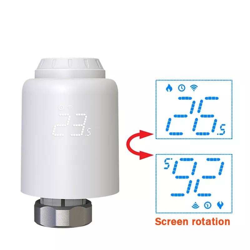 Tellur valvola termostatica per radiatore Smart WiFi RVSH1 LED bianco