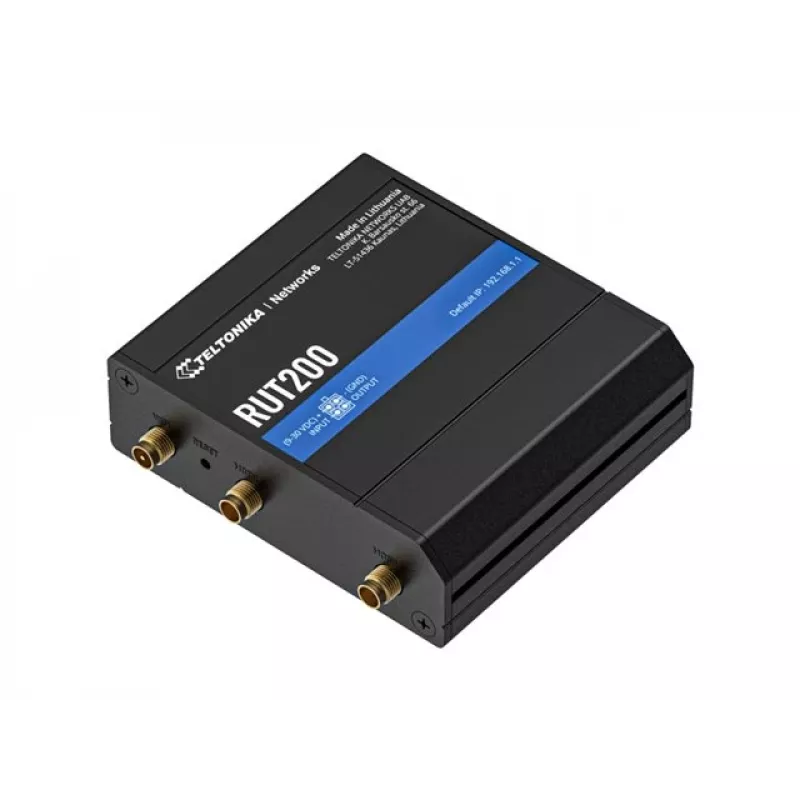 Teltonika Networks RUT200 eSIM 4G/LTE/3G Wi-Fi EMEA EU Router cellulare industriale
