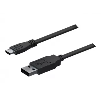 Teltonika cavo USB 2.0, connettore maschio USB-A a connettore maschio Micro-USB (nero, 0,8 m)