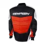 Tempish MOHAWK2 ACTIV Senior maglia da portiere - XL rossa, manica lunga, imbottitura gomiti e spalle