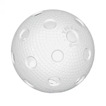 Tempish TRIX Pallina da floorball bianca - pallina per partite e allenamento approvata IFF, 72 mm, 23 g