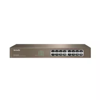 Tenda switch Gigabit Ethernet 16 porte unmanaged blu