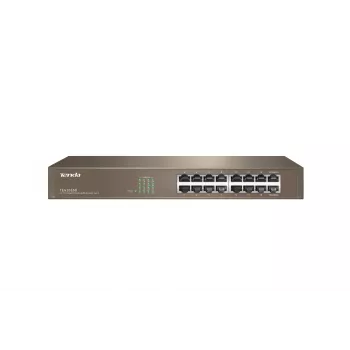 Tenda switch Gigabit Ethernet 16 porte unmanaged blu