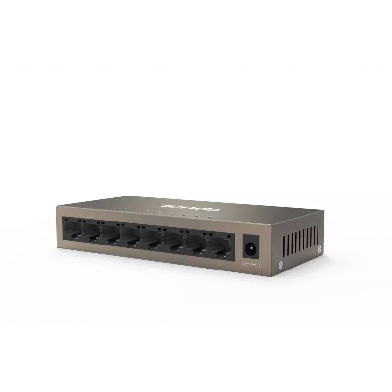 Tenda TEG1008M Switch Gigabit Ethernet a 8 porte | 16Gbps desktop in metallo