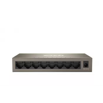 Tenda TEG1008M Switch Gigabit Ethernet a 8 porte | 16Gbps desktop in metallo
