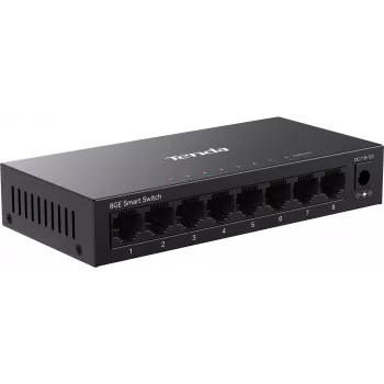 Tenda TEG2208D Web Smart L2 Cloud Managed Switch, 8x 10/100/1000 Mbps, metallo, senza ventola