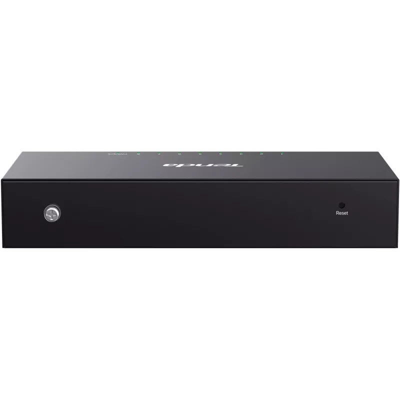 Tenda TEG2208D Web Smart L2 Cloud Managed Switch, 8x 10/100/1000 Mbps, metallo, senza ventola