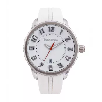 TENDENCE orologio da donna 2093013 40mm bianco silicone