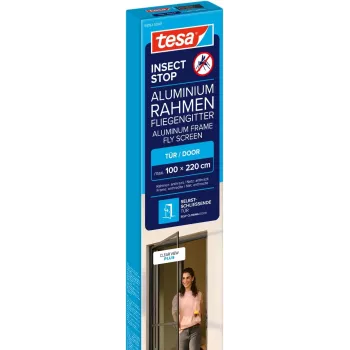 tesa Insect Stop antracite zanzariera per porta 1,0 x 2,2 m 55192-00101-00