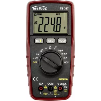 Testboy TB317 multimetro digitale CAT IV 1000 V True RMS 6000 conteggi 61413000