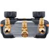 testo 550s set strumento manifold digitale con Bluetooth e 2 sonde di temperatura a pinza wireless (0564 5501)