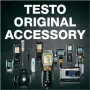 TESTO nastro adesivo IR per superfici lucide, fino a +250 °C, emissività 0,95, lunghezza 10 m, larghezza 25 mm (0554 0051)