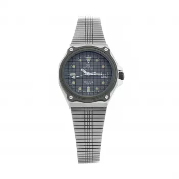 TETRA Women 105 Orologio meccanico a carica manuale 25mm acciaio inox nero shell cordovan