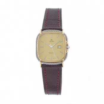 TETRA orologio donna 125-C-RD 27mm pelle rossa