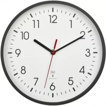 TFA 60.3550.01 Orologio da parete radiocontrollato 24,5 cm x 4,2 cm nero