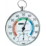 TFA Dostmann 45.2027 Termometro da parete analogico rotondo, bianco, da -30 a +50 °C, senza batteria
