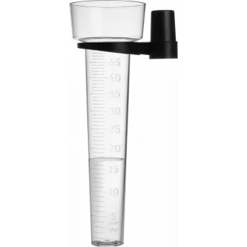 TFA Dostmann 47.1015 pluviometro 50 mm nero / trasparente