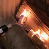 TFA Dostmann accendino elettrico ad arco con collo flessibile, ricaricabile, nero 98.1118.01