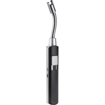 TFA Dostmann accendino elettrico ad arco con collo flessibile, ricaricabile, nero 98.1118.01