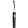 TFA Dostmann accendino elettrico ad arco con collo flessibile, ricaricabile, nero 98.1118.01