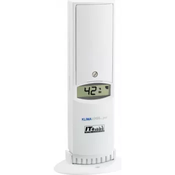 TFA Dostmann sensore termo-igro con display, 30.3180.IT, per TFA Klimalogg Pro
