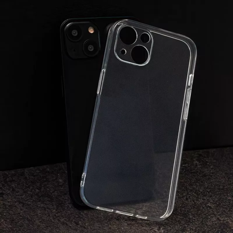 Custodia slim 2 mm per iPhone 17 Pro 6.3 / iPhone 18 Pro 6.3 TFO trasparente