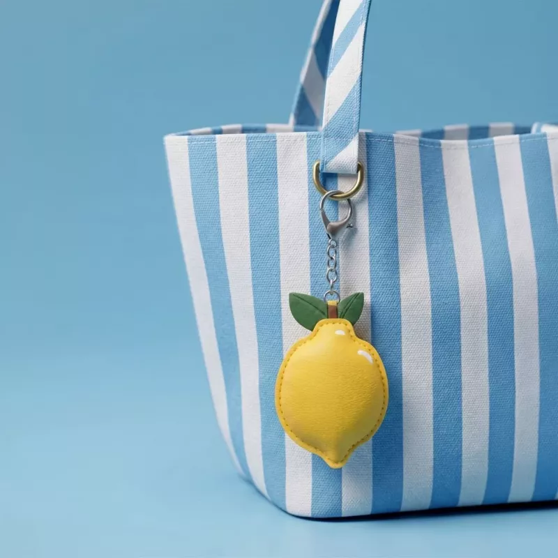 TFO Universal Lemon Tag Charm per borse e chiavi