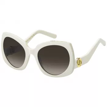 THE MARC JACOBS Occhiali da sole donna MARC808SSZJ nero in acetato lenti grigie sfumate 57/23/130 mm
