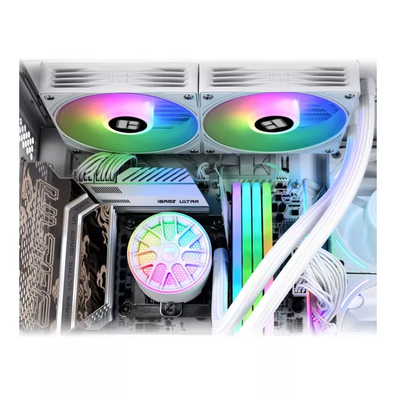 Thermalright Aqua Elite V6 RGB dissipatore liquido all-in-one 240mm (bianco)