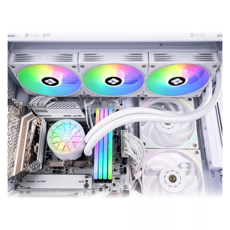 Thermalright Aqua Elite V6 RGB 360mm bianco dissipatore CPU a liquido all-in-one