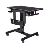 Scrivania gaming elettrica Thermaltake CycleDesk 100 GGD, piano in MDF, 800x500 mm, nero