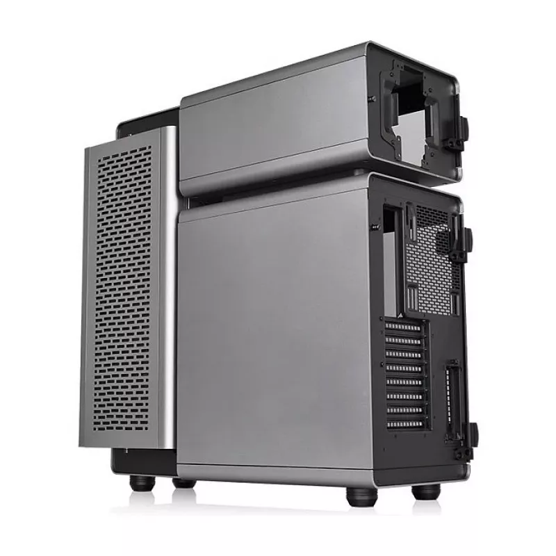 Thermaltake Level 20 Tempered Glass Edition case Full Tower, grigio/nero, ventole ARGB