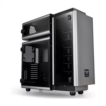 Thermaltake Level 20 Tempered Glass Edition case Full Tower, grigio/nero, ventole ARGB
