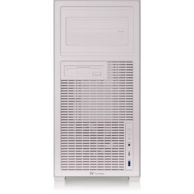 Thermaltake Retro 360 beige case PC Mid Tower con vetro temperato