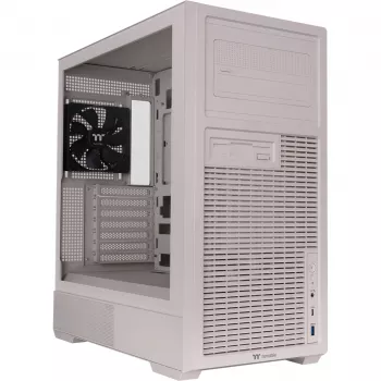 Thermaltake Retro 360 beige case PC Mid Tower con vetro temperato