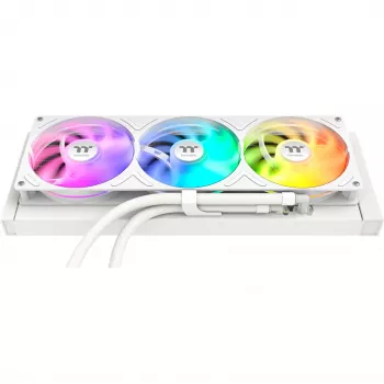 Thermaltake ST360 Ultra Snow 360 mm Raffreddamento a liquido All-in-One, LCD IPS da 7 pollici, bianco